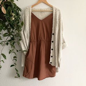 Burnt orange dress